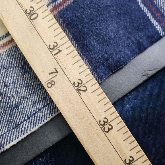 Jachs Shirt Men XXL MFG Hetitage Flannel Plaid Long Sleeve Outdoor Bust Pockets - Picture 14 of 14